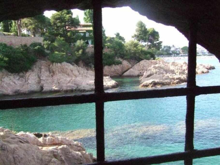 Costa Brava Sagaro Frontbeach Cala Acces Sant Feliu de Guíxols Esterno foto